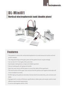 DLAB Cubeta para electroforesis vertical DL-Mini01