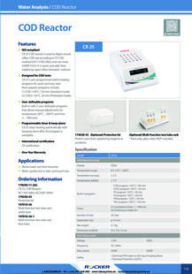 ROCKER Termorreactor CR 25 para DQO