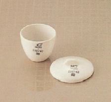 Crisol forma mediana, porcelana, CERAMTEC