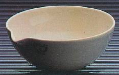 Cpsula de porcelana, fondo redondo, vitrificada