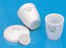 Crisol de Gooch, porcelana vitrificada HALDENWANGE