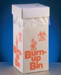 Caja de cartn para incinerar peligros biolgicos