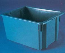 Cubeta de transporte HDPE, color gris