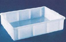 Cubeta de transporte HDPE, color blanco