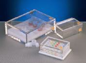 Caja para trabajos con radiacin beta