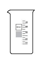 Vaso de precipitados, forma alta, vidrio GLASSCO