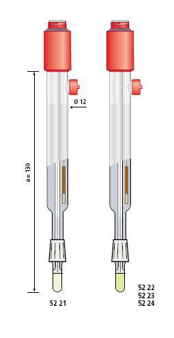 Electrodo de pH con cabezal roscable 