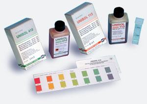 Papel indicador de pH, indicadores lquidos UNISOL™, MACHEREY-NAGEL®
