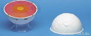 Globo terrqueo  fisiogrfico en relieve