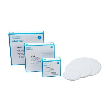 Filtro cuantitativo, banda azul, grado 589/3, GE WHATMAN®