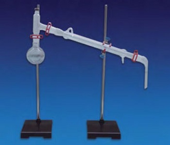 Equipo de destilacin simple, vidrio ENDOGLASSWARE®