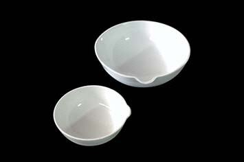 Cpsula de evaporacin, fondo redondo, porcelana, NAHITA®