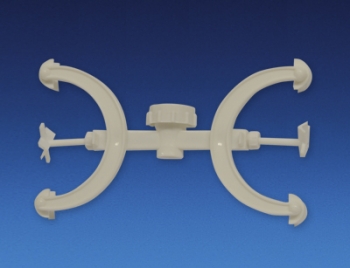 Pinza doble para buretas, plstico ENDOPLASTICWARE®