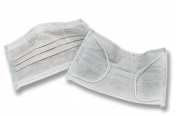 Mascarillas de proteccin, PP, desechables, c/ certificacin CE, color blanco