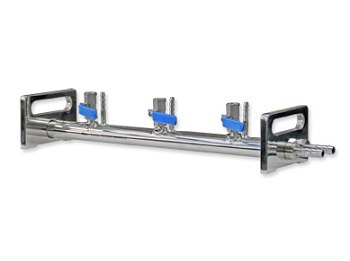 Rampa de filtracin doble, acero inox, NAHITA®