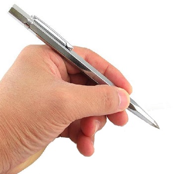 Lpiz con punta de diamante para grabar vidrio