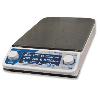 Agitador magn�tico con calefacci�n 6 posiciones, Modelo 660/6 c/ capacidad de 6x500 mL, NAHITA&reg;