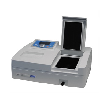 Espectrofot�metro UV/Visible 4201/20, Rango: 325-1050 nm, haz �nico, software EasyUV Basic, c/ puertos USB-A y paralelo, NAHITA&reg;