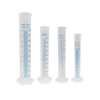 Probeta graduada, clase B, doble graduacion, Capacidad=1000 mL, plstico PP (polipropileno), CHEMILABOR®