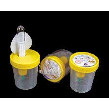 CONTENEDOR DE ORINA P/ TUBOS DE VACIO 120ML C/300UDS