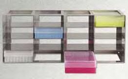 Racks horizontales de acero inox, LAN
