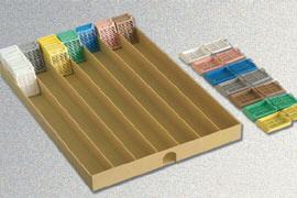 Bandeja para cassettes de parafina