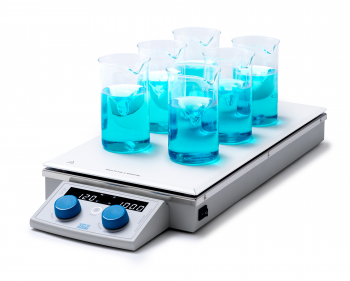 Agitador con placa calefactora multipuesto MULTI HS6