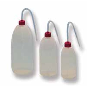 Frasco lavador, boca estrecha, PE, VITLAB