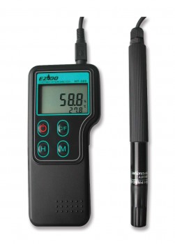 Termo-higrmetro digital con sonda HT, LAN