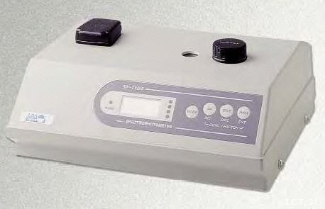 Espectrofotmetro visible 1104 RS, LAN OPTICS
