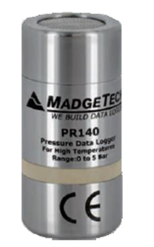 Registrador de datos de presin y alta temperatura PRTEMP140-LVL, MADGETECH®