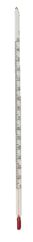 Termmetro de varilla de precisin 1649V, vidrio, HERTER®