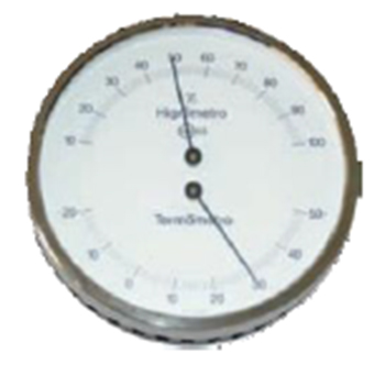 Termo-higrmetro analgico de precisin 3519, CHEMILABOR®