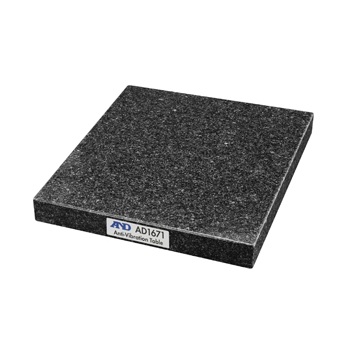 Mesa antivibracin para balanzas ADI-MWT mrmol, medidas=68x87x13/45x50x17 cm, peso=77 Kg, A&D®