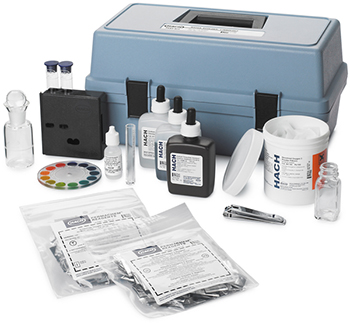 Dixido de carbono, oxgeno disuelto y pH, kit de pruebas, modelo CA-10WR, HACH®