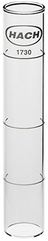 Tubo de visualizacin de color, vidrio, HACH®