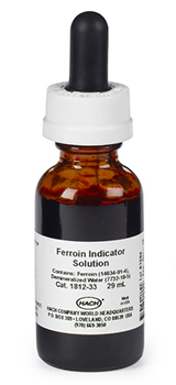 Ferrona, solucin indicadora, 29 mL DB, HACH®