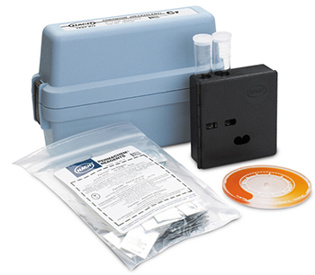 Cromo, kit de pruebas, modelo CH-8, disco de color, HACH®