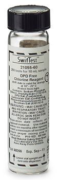 Cubeta-test de DPD Cloro libre, (recambio) para el dispensador Swifunid, HACH®
