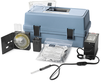 Triazol, Kit de pruebas, modelo TZ-1, con lmpara UV de 230 V CA y fuente de alimentacin, HACH®