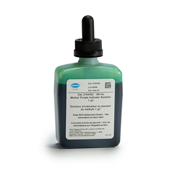 Prpura de metilo, solucin indicadora, 100 mL MDB, HACH®