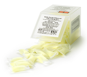Tampn pH 7,00, sobres de reactivo en polvo, codificacin en color amarillo, 50 unid, HACH®
