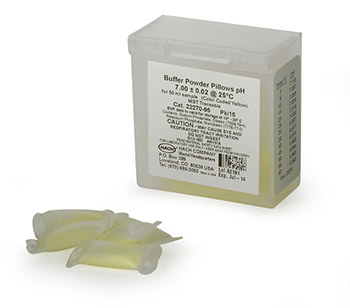 Tampn pH 7,00, sobres de reactivo en polvo, codificacin en color amarillo, 15 unid, HACH®
