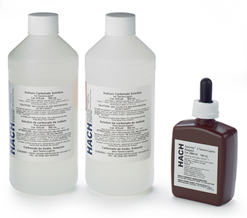 Taninos y lignina, Set de reactivos, 0,1 a 9,0 mg/L como cido tnico, 100 unid, HACH®