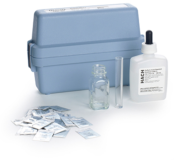 Alcalinidad, kit de pruebas, Modelo AL-TA, 100 unid, HACH®