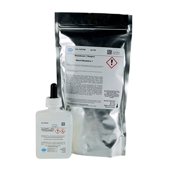 Molibdeno 1, sobres de reactivo en polvo, 0.02-3.00 mg/L Mo, 50 mL, 100 unid, HACH®