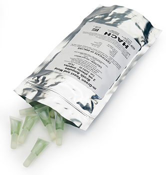 Caldo de levadura y moho m-Green, ampollas de plstico de 2 mL, 50 unid, HACH®