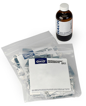 Zinc, Zincon, Set de reactivos, 0.01 - 3.00 mg/L Zn, 20 mL, 100 unid, HACH®