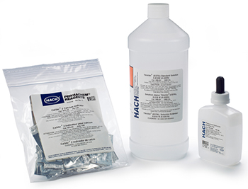 Dureza (clcica), Set de reactivos, bureta, 0 - 5000 mg/L CaCO3, HACH®