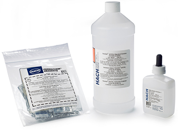 Dureza total, Set de reactivos, bureta, rango bajo, 0 - 2500 mg/L como CaCO3, HACH®